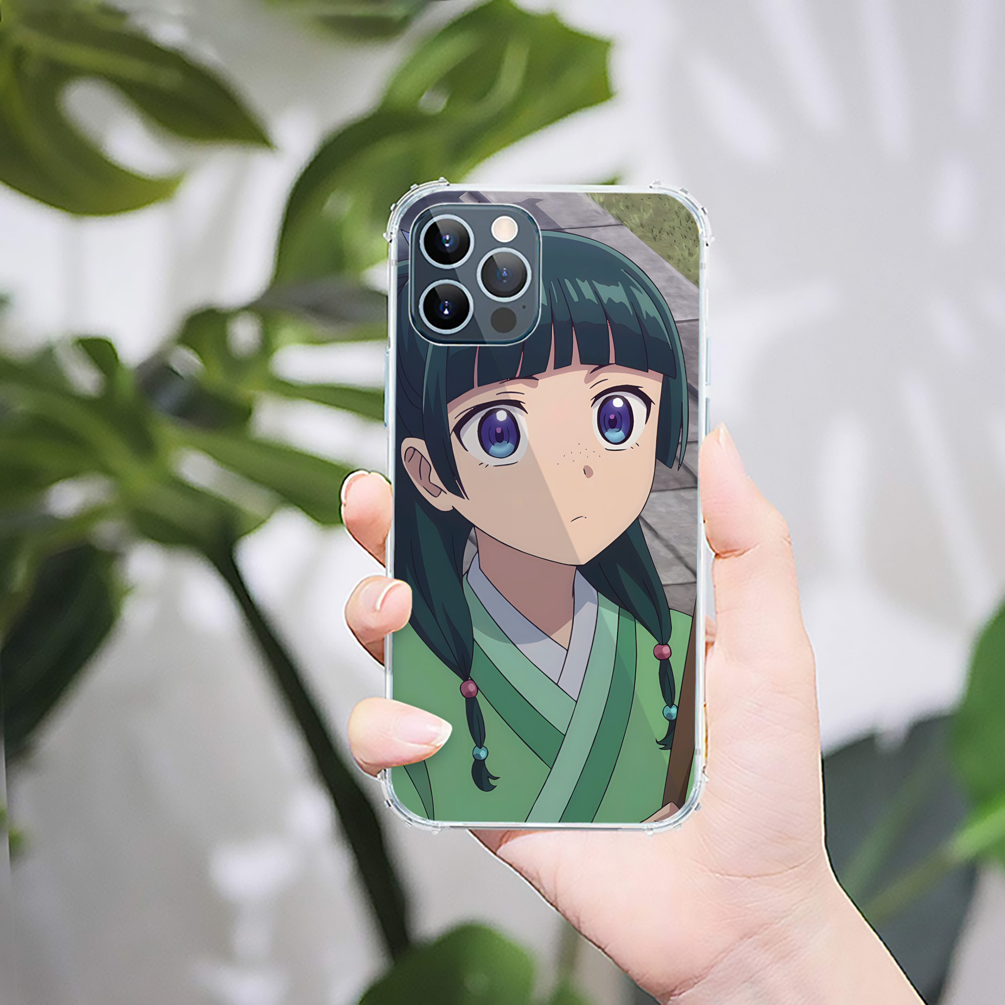 （画像用） 薬屋のひとりごと The Apothecary Diaries 【iPhone 12シリーズ対応】透明スマホケース（クリアソフトケース）